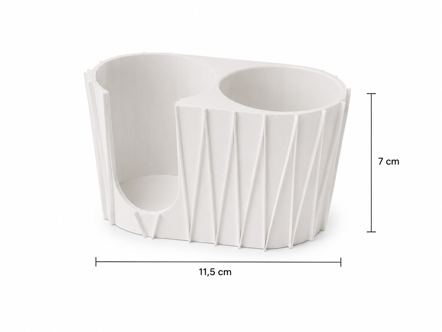 Origami pad and swab organizer