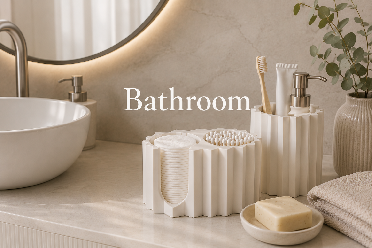 Bathroom organizers