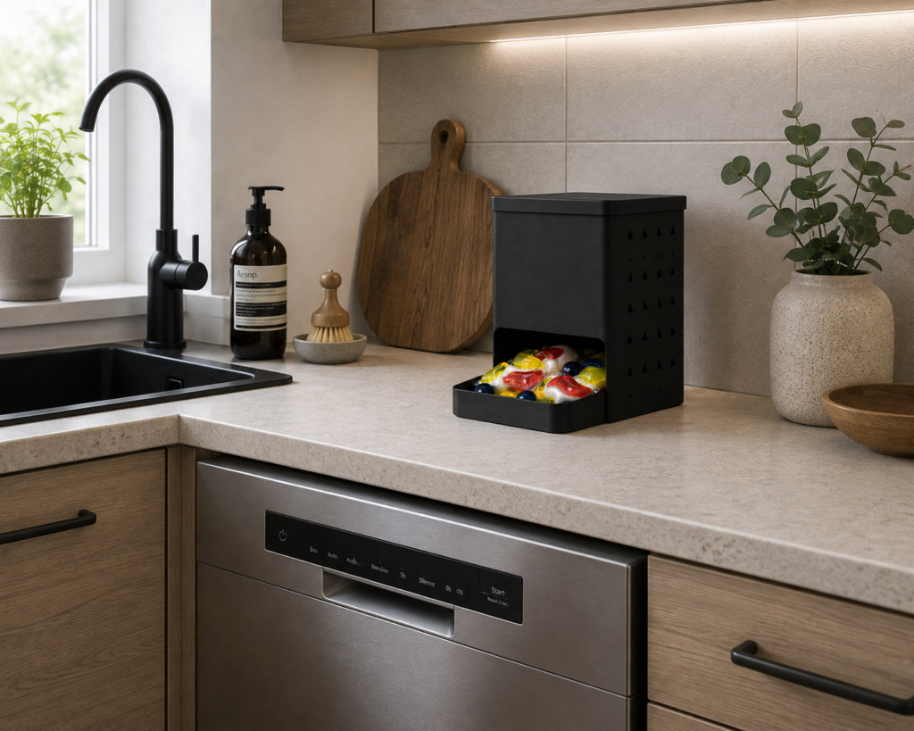Dishwasher tablet dispenser
