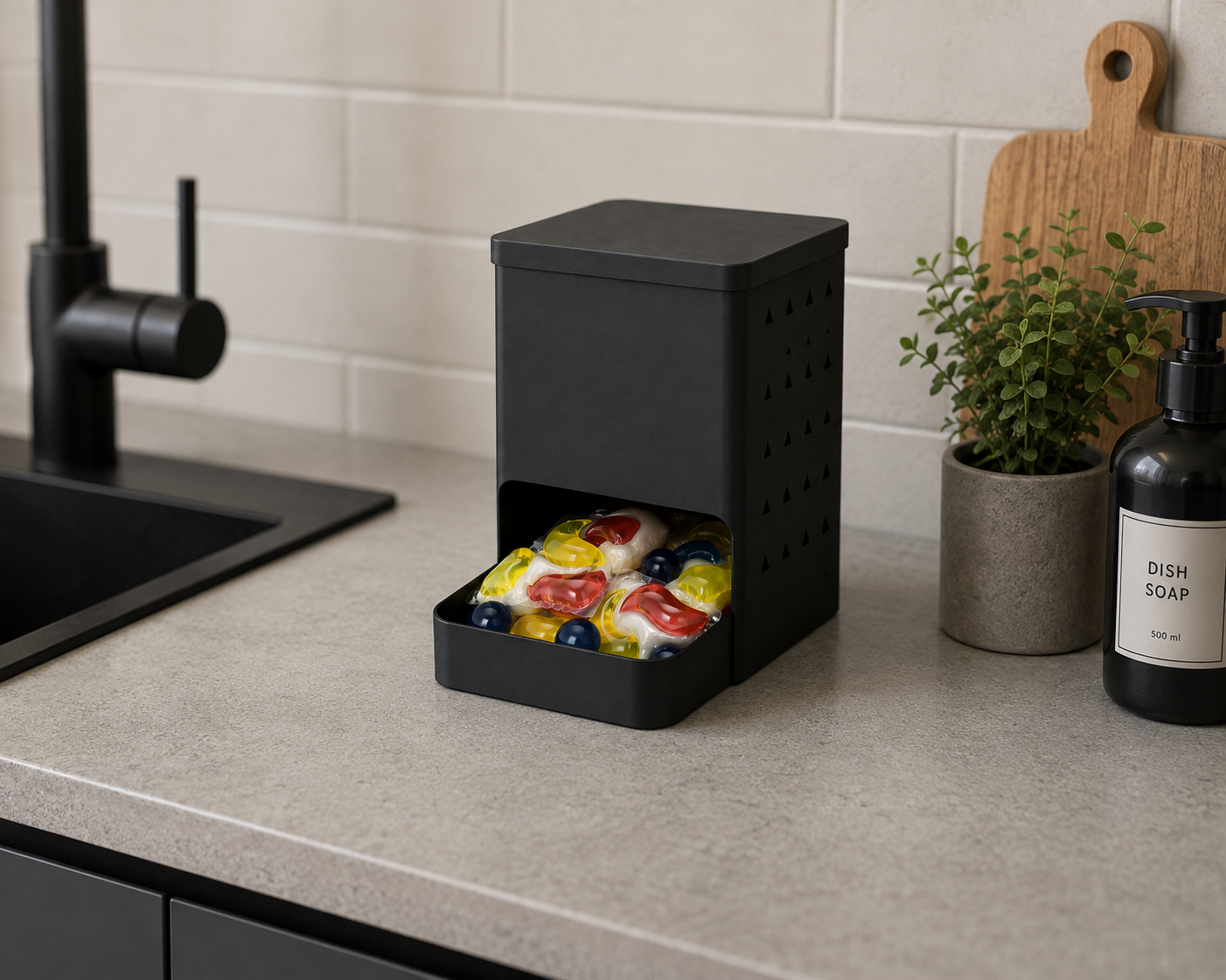 Dishwasher tablet dispenser