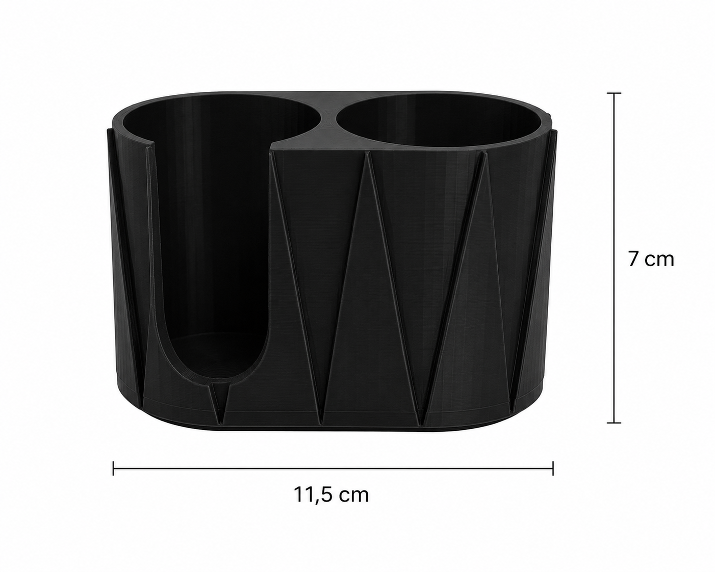 triangulate pads and swabs holder